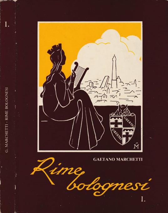 Rime bolognesi (Autografo) - Gaetano Marchetti - copertina