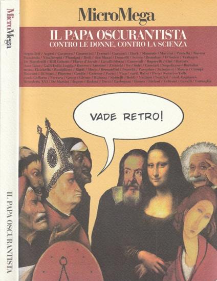 Il Papa oscurantista - Paolo Flores D'Arcais - copertina