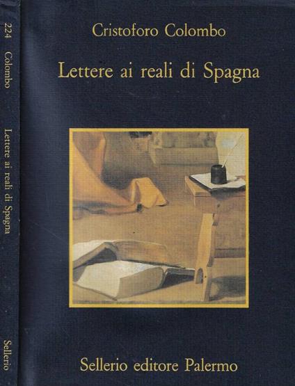 Lettere ai reali di Spagna - Cristoforo Colombo - copertina