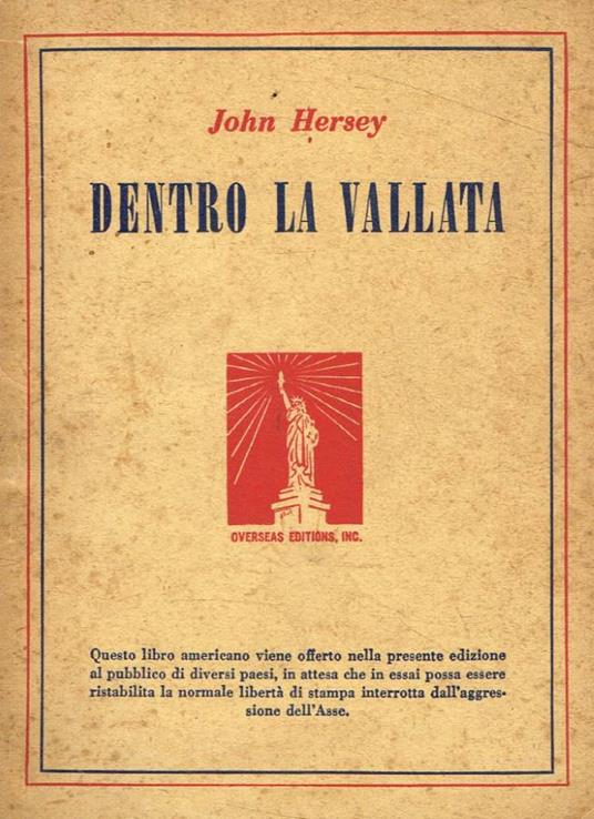 Dentro la vallata - John Hersey - copertina