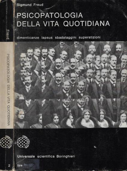 Psicopatologia della vita quotidiana - Sigmund Freud - copertina