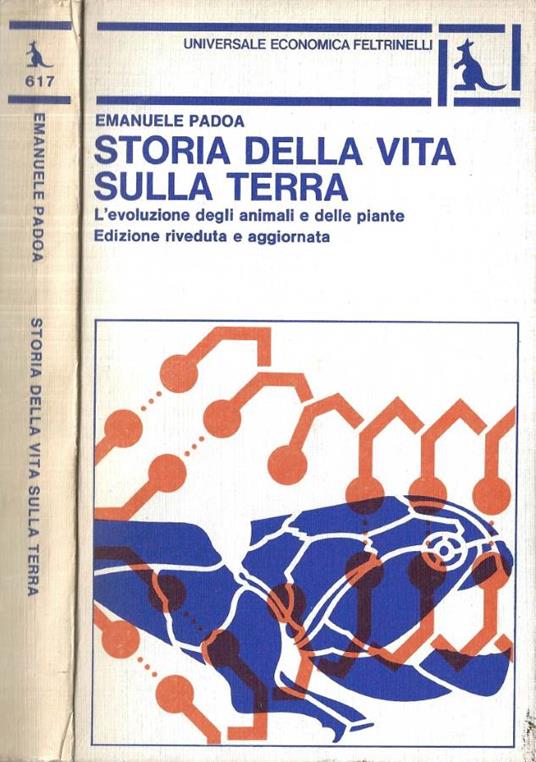 Storia della vita sulla terra - Emanuele Padoa - copertina