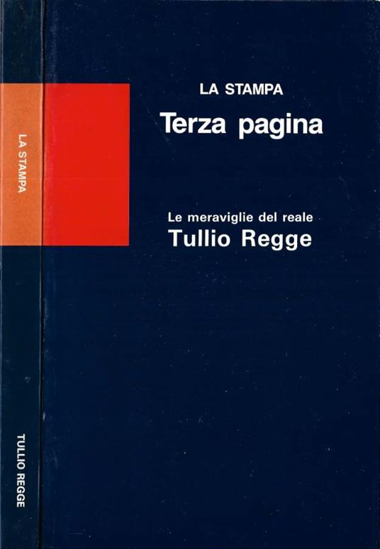 Le meraviglie del reale - Tullio Regge - copertina