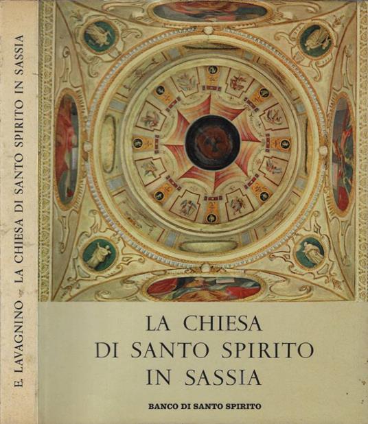 La Chiesa di Santo Spirito in Sassia - Emilio Lavagnino - copertina