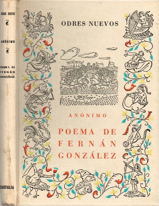 Poema de Fernan Gonzalez - Anonimo calalabrese - copertina