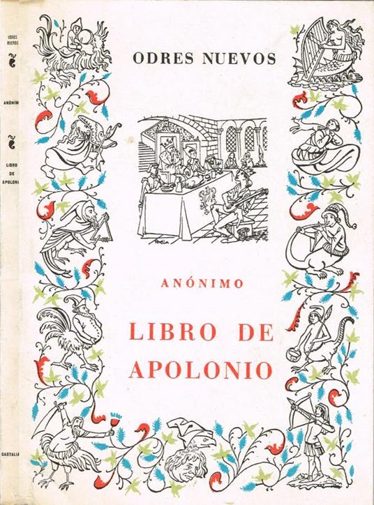 Libro de Apolonio - Anonimo calalabrese - copertina