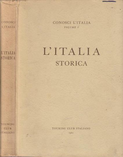 L' Italia storica - copertina