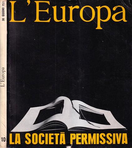 L' Europa, anno V, numero 10, giugno 1971 - copertina