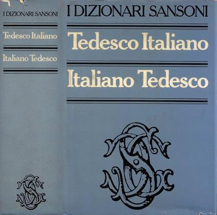 Dizionario Tedesco-Italiano Italiano- Tedesco - copertina