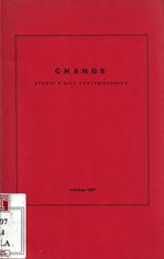 Change. Studio d'Arte Contemporanea - Catalogo 1997