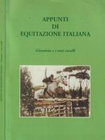 Appunti di equitazione italiana