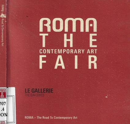 Roma- The road to contemporary art 2008 - copertina