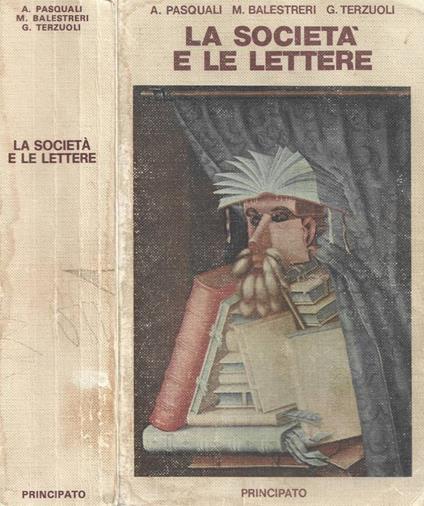 La società e le lettere - copertina