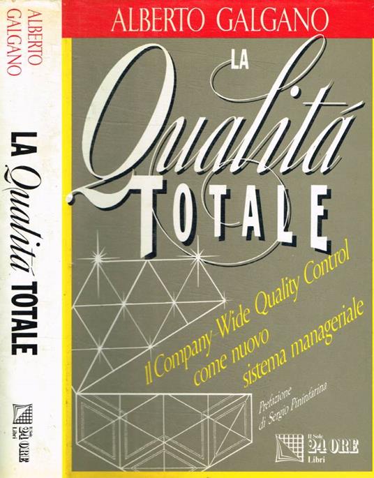 La qualità totale - copertina