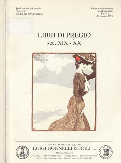 Libri di pregio ser V, n 11, primavera 1996 - copertina