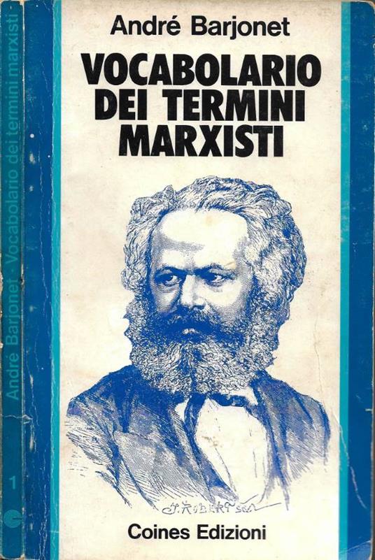 Vocabolario dei termini marxisti - copertina