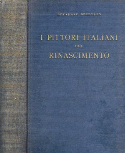 I pittori italiani del Rinascimento - copertina