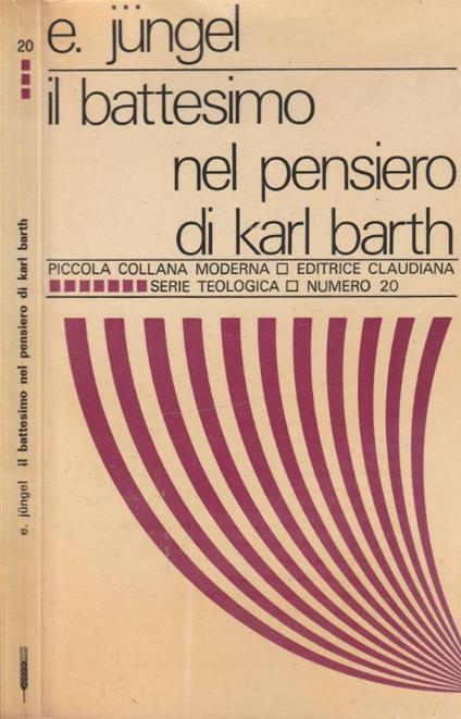 Il battesimo nel pensiero di karl Barth - copertina