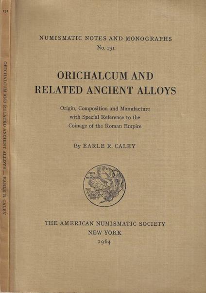 Orichalcum and related ancient alloys - copertina