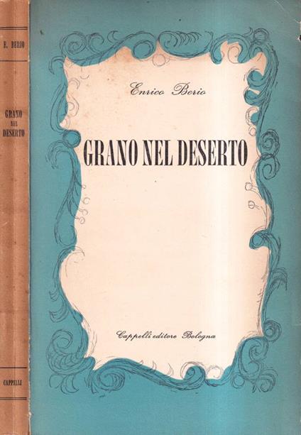 Grano nel deserto - copertina