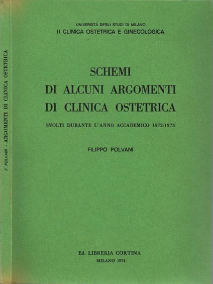 Schemi di alcuni argomenti di clinica ostetrica - copertina