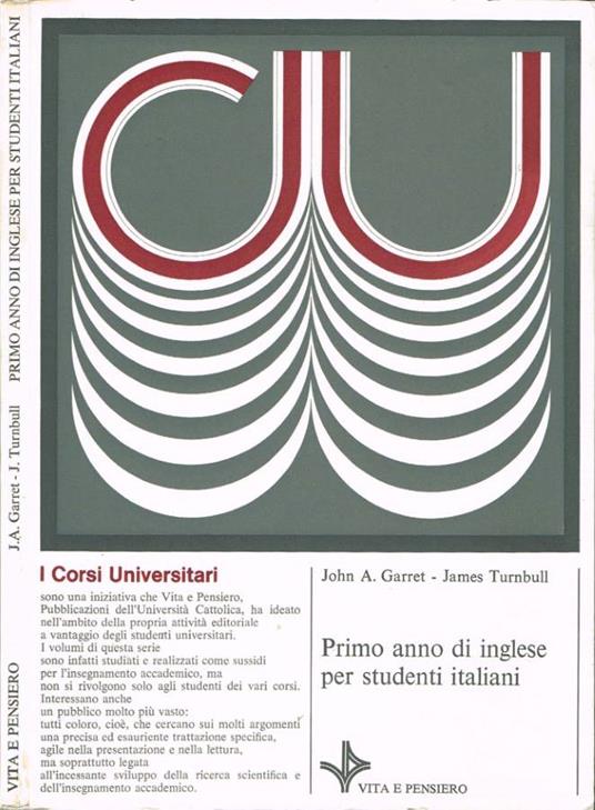 Primo anno di inglese per studenti italiani - copertina