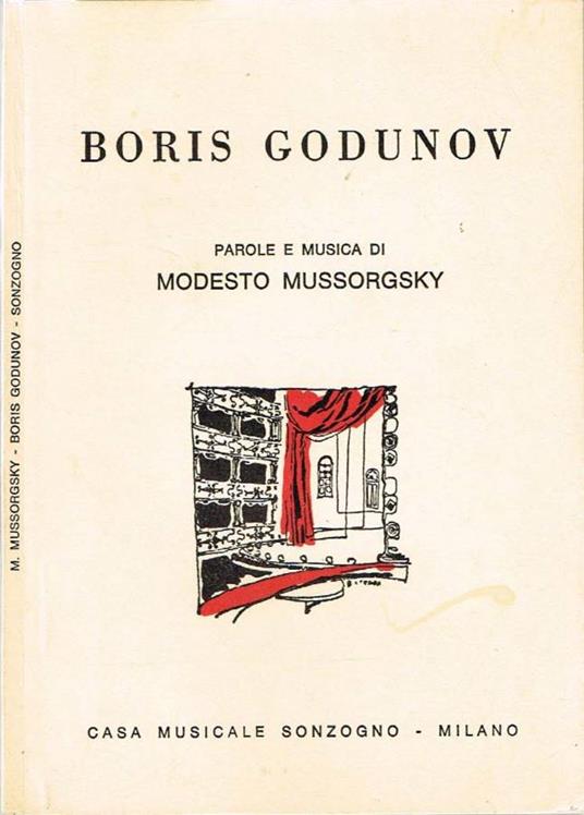 Boris Godunov - copertina