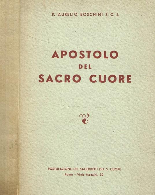 Apostolo del Sacro Cuore - copertina