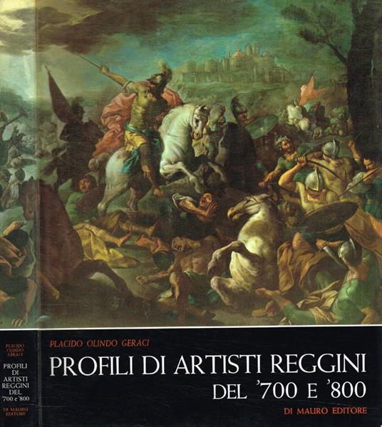 Profili di artisti reggini del '700 e '800 - copertina