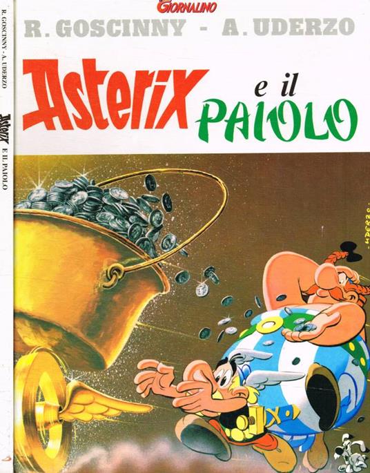 Asterix e il paiolo - copertina