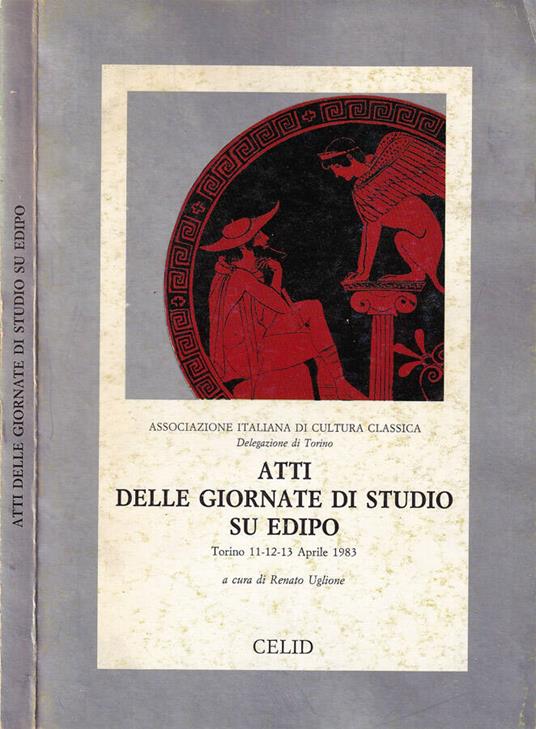 Atti delle giornate di studio su Edipo - copertina