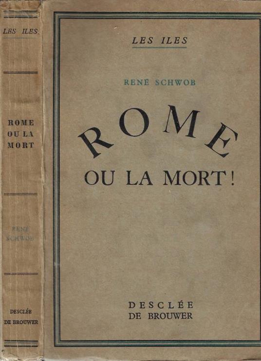 Rome ou la mort! - copertina