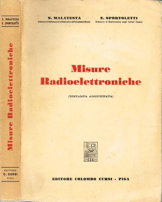 Misure Radioelettroniche - copertina