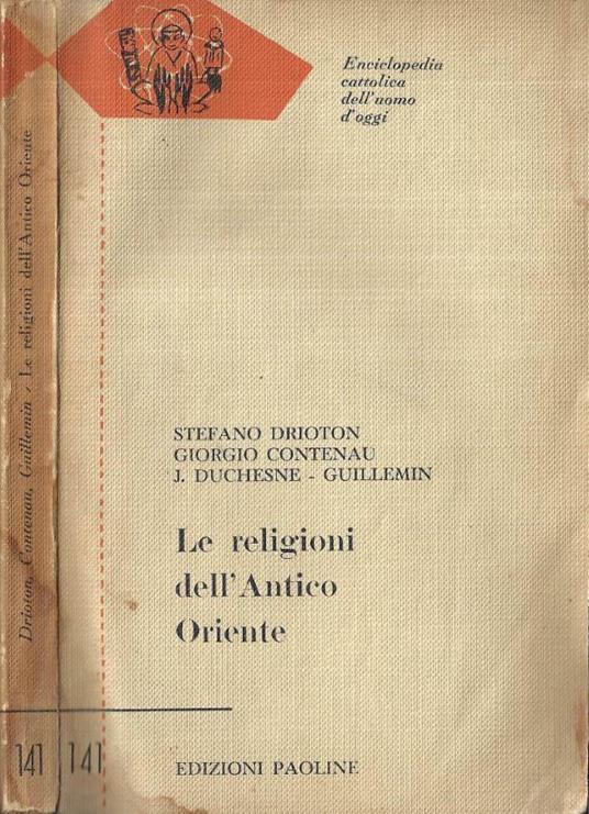 Le religioni dell' Antico Oriente - copertina