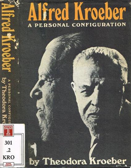 Alfred Kroeber. A personal configuration - copertina