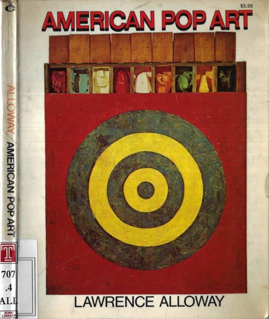 American Pop Art - Lawrence Alloway - copertina