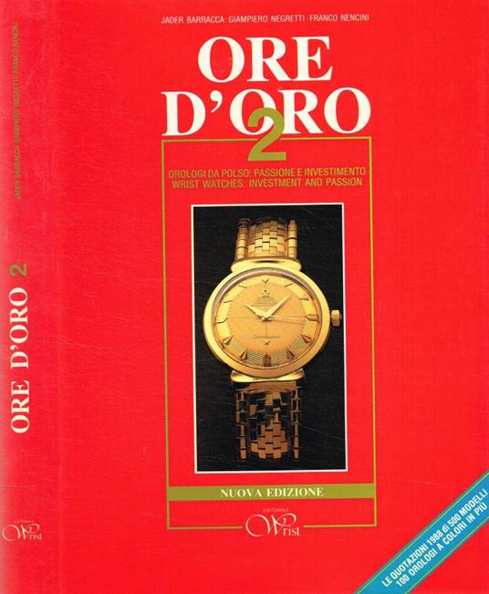 Ore d'oro 2 - Jader Barracca - copertina