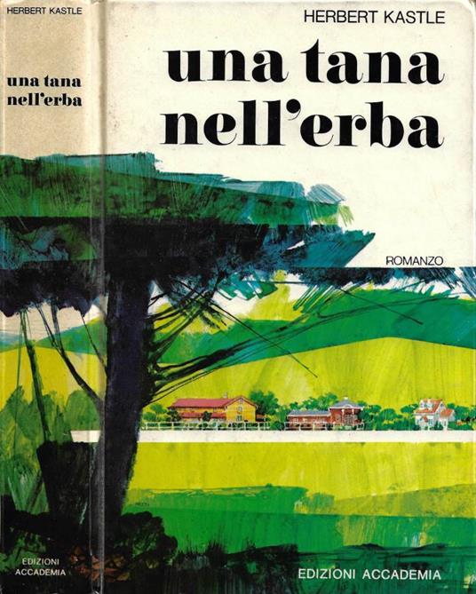 Una tana nell'erba - Herbert Kastle - copertina