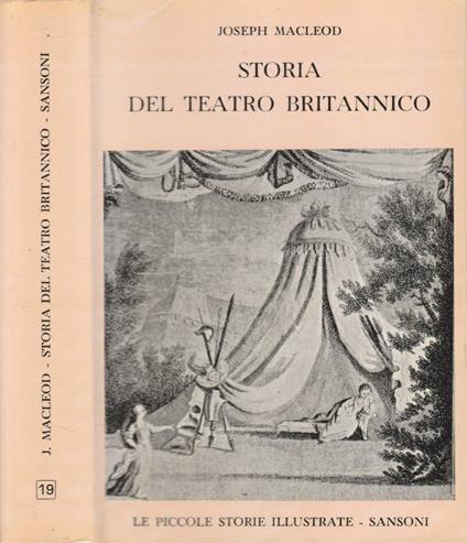 Storia del teatro britannico - Joseph Macleod - copertina