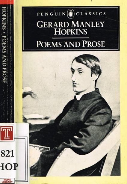 Poems and prose - Gerard Manley Hopkins - copertina