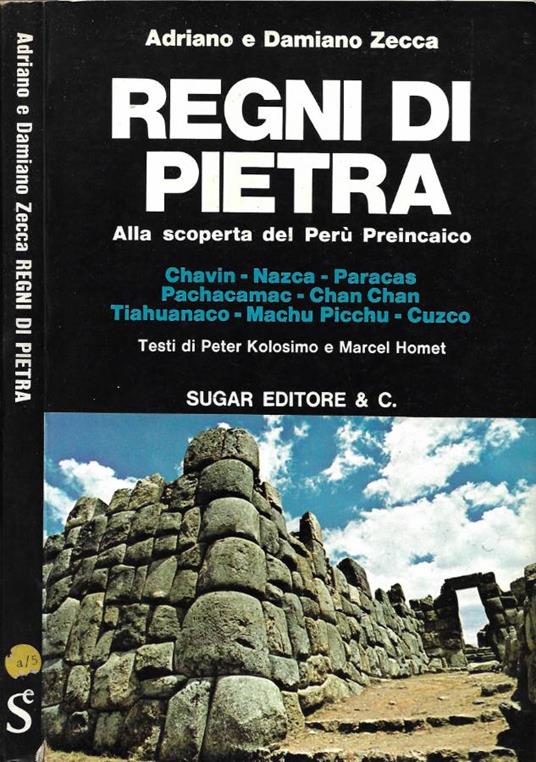 Regni di pietra - Adriano Zecca - copertina