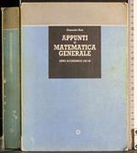 Appunti di matematica generale. Anno accademico 1987/88