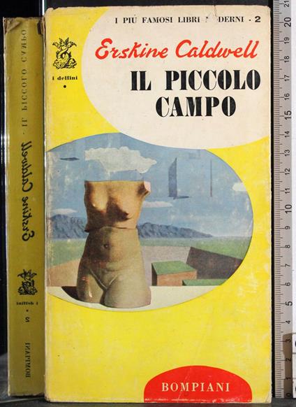 Il piccolo campo - Erskine Caldwell - copertina