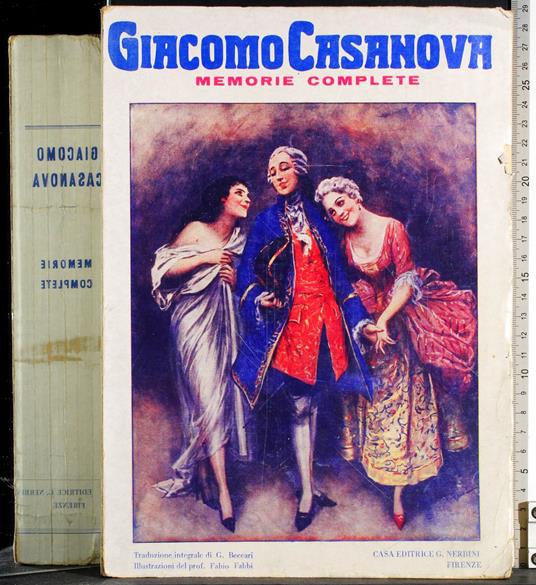 Memorie complete. Vol 1 - Giacomo Casanova - copertina