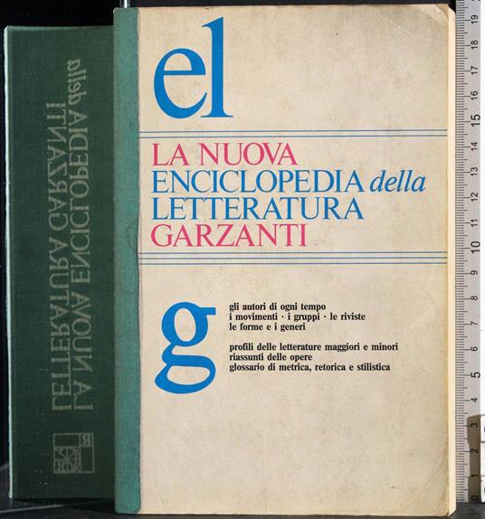 nuova enciclopedia della letteratura - copertina