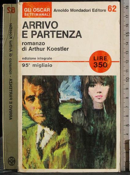 Arrivo e partenza - Arthur Koestler - copertina