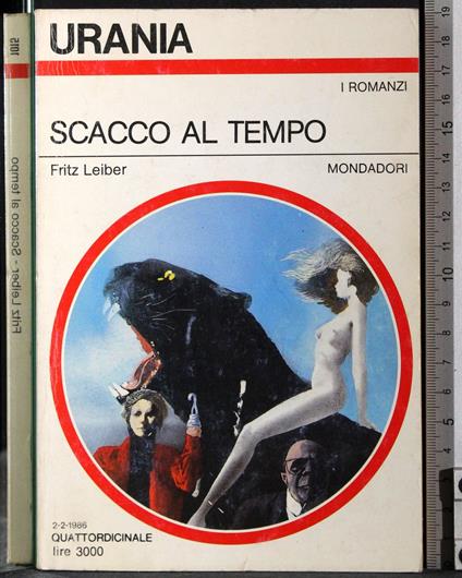 Scacco al tempo - Fritz Leiber - copertina