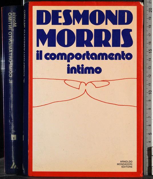 Il comportamento intimo - Desmond Morris - copertina