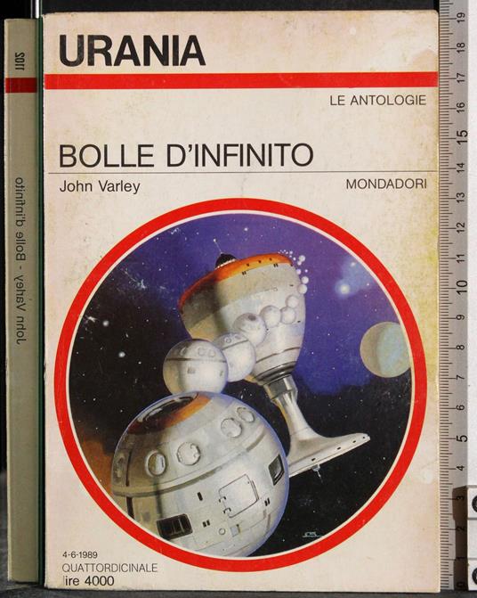 Bolle d'infinito - John Varley - copertina