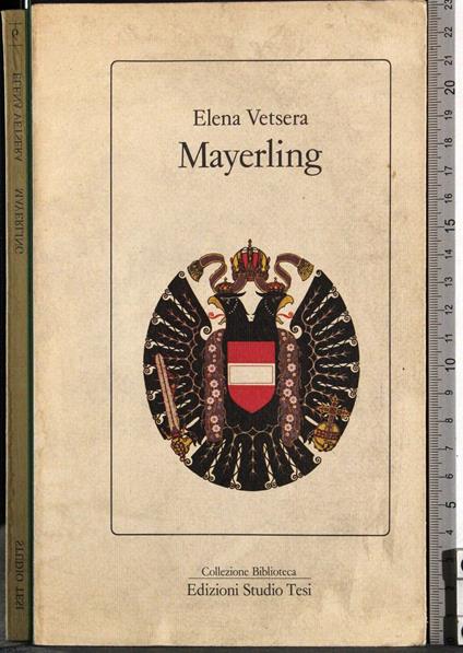 Mayerling - Elena Vetsera - copertina